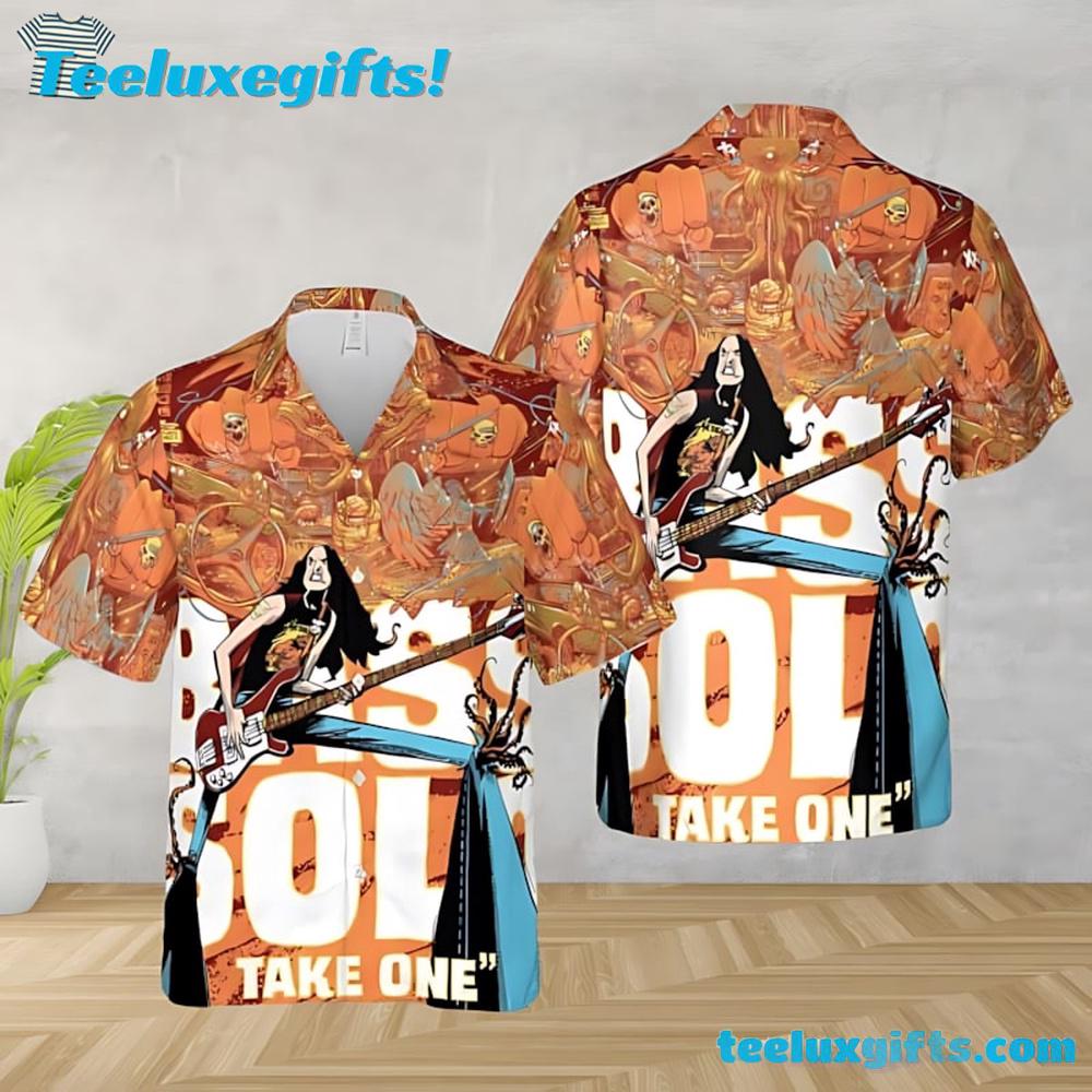 Metallica Cliff Burton M72 Helsinki Summer Aloha Hawaiian Shirt