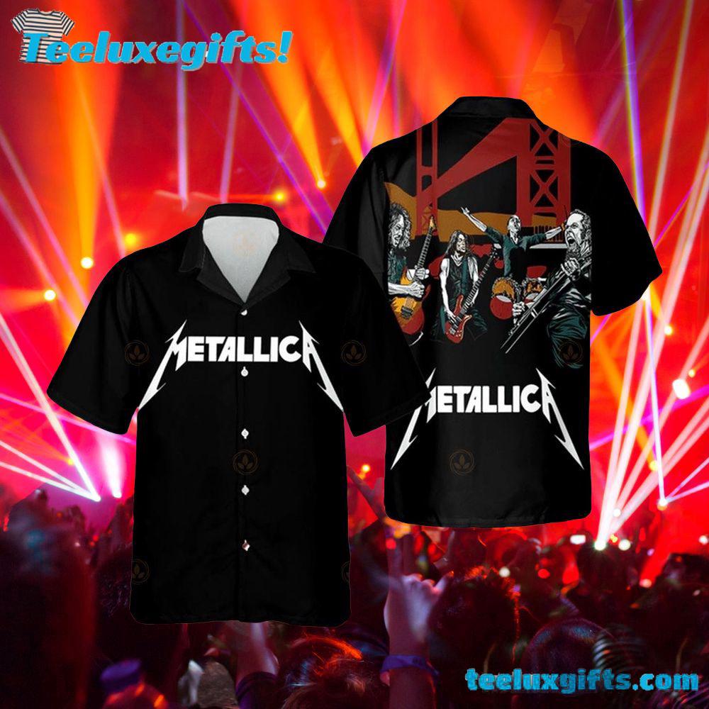 Metallica Rock Art Rock Music Best Summer Aloha Hawaiian Shirt