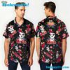 Misfits Skull Floral Summer Aloha Hawaiian Shirt