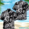Motley Crue Black Collage Albums Summer Aloha Hawaiian Shirt