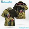 Motley Crue Skeleton Pirate Summer Aloha Hawaiian Shirt