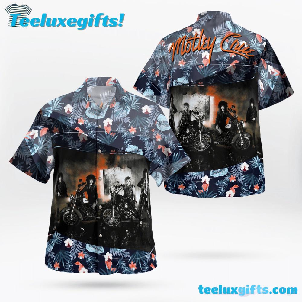 Motley Crue Tropical Thunder Summer Aloha Hawaiian Shirt