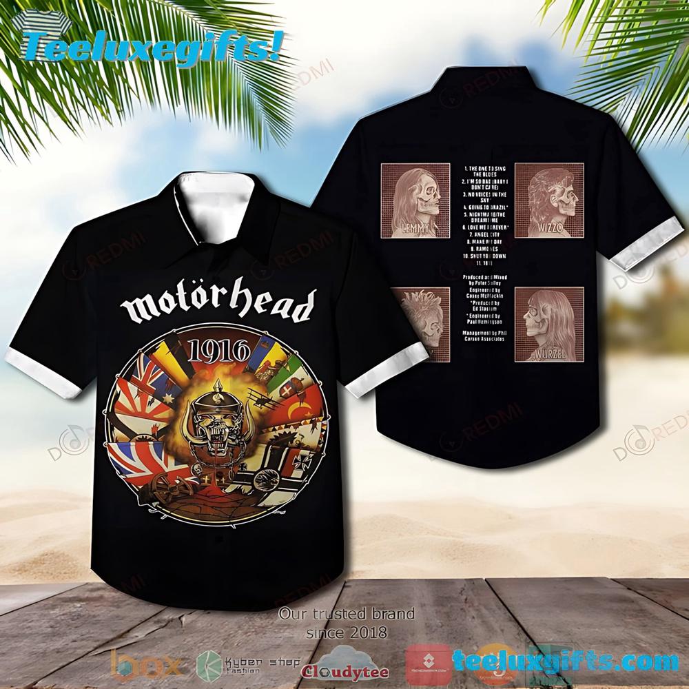 Motorhead 1916 Summer Aloha Hawaiian Shirt