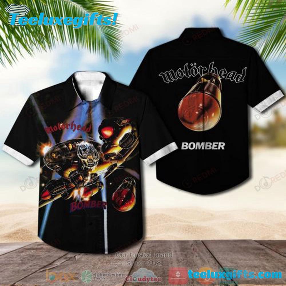 Motorhead Bomber Summer Aloha Hawaiian Shirt