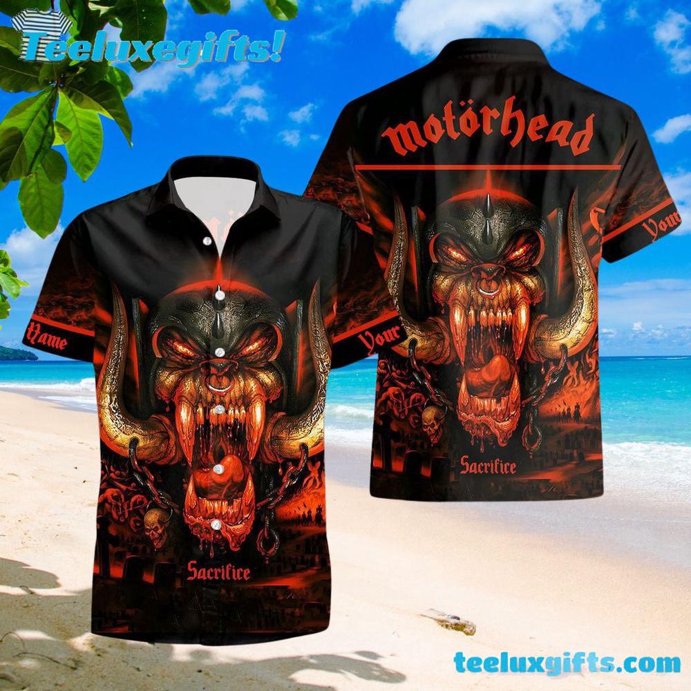 Motorhead Sacrifice Summer Aloha Hawaiian Shirt