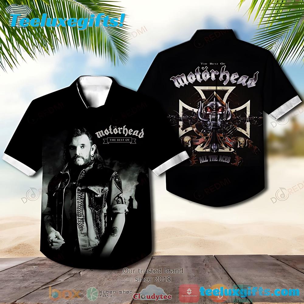 Motorhead Stage Fright Summer Aloha Hawaiian Shirt