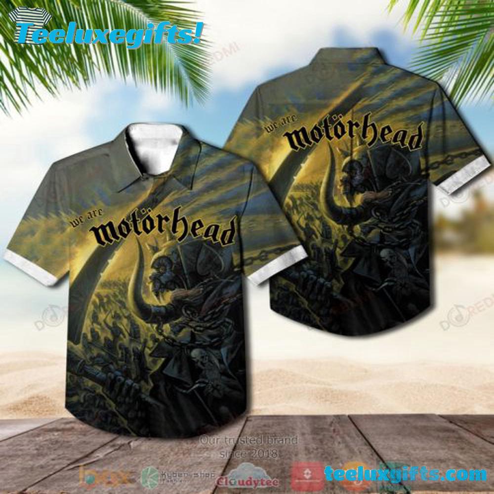 Motorhead We Are Motorhead Summer Aloha Hawaiian Shirt