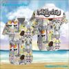 M?tley Cr?e Vibrant Tour Collage Summer Aloha Hawaiian Shirt