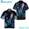 Octopus American Flag Hawaiian Shirt