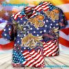 Octopus Independence Day Usa Flag Hawaiian Shirt