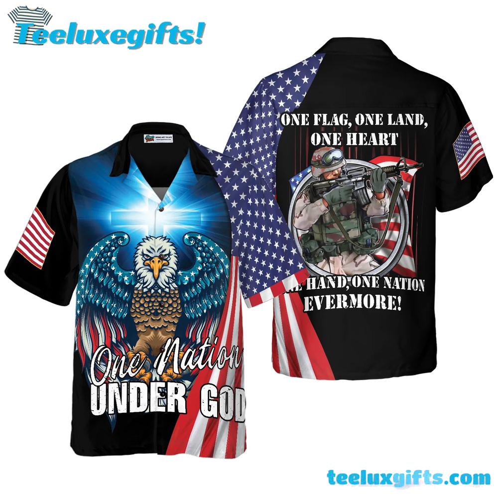 One Nation Under God Hawaiian Shirt