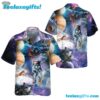 Outer Space Hawaiian Shirt, Space Themed Shirt