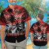 Palm Shadows Slayer Summer Aloha Hawaiian Shirt