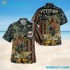 Patriotic Veteran American Pride Summer Aloha Hawaiian Shirt