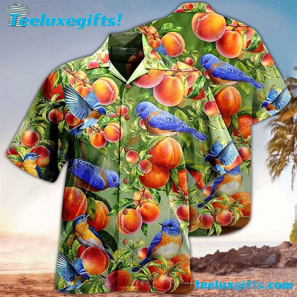 Peach Hawaiian Shirt