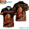Personalized Iron Maiden Eddie Inferno Summer Aloha Hawaiian Shirt