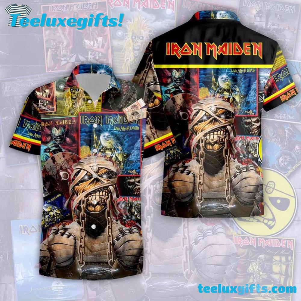 Personalized Iron Maiden Legacy of Eddie Summer Aloha Hawaiian Shirt