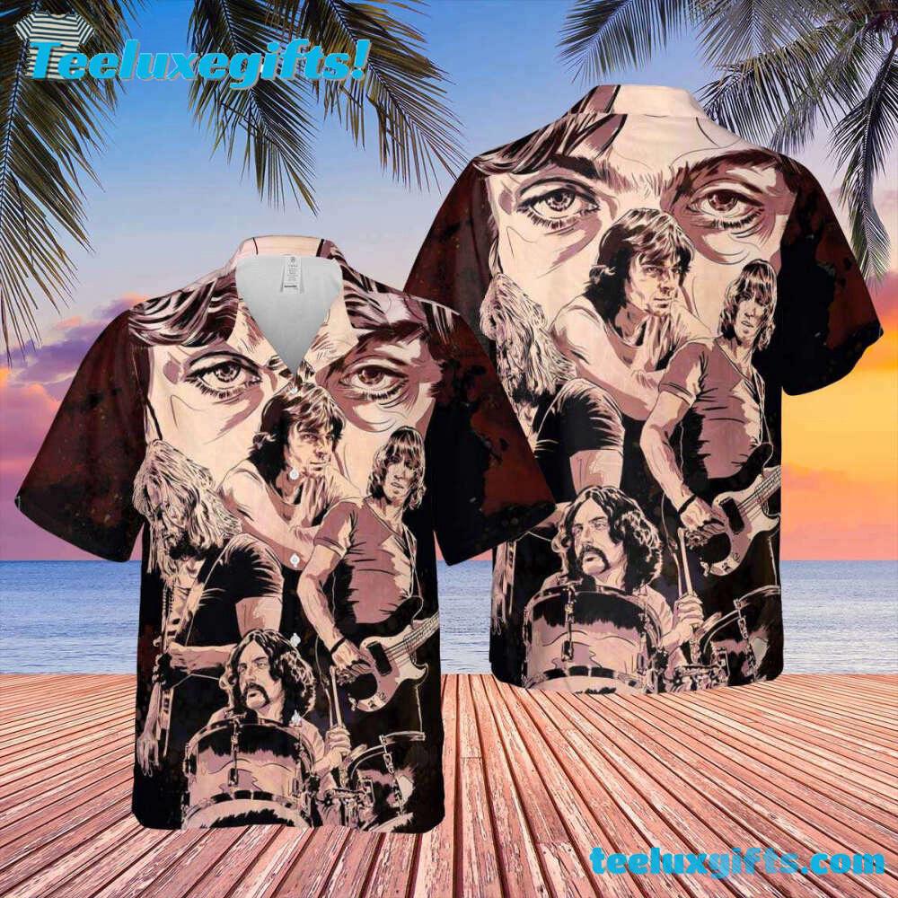 Pink Floyd Classic Band Collage Summer Hawaiian Shirt