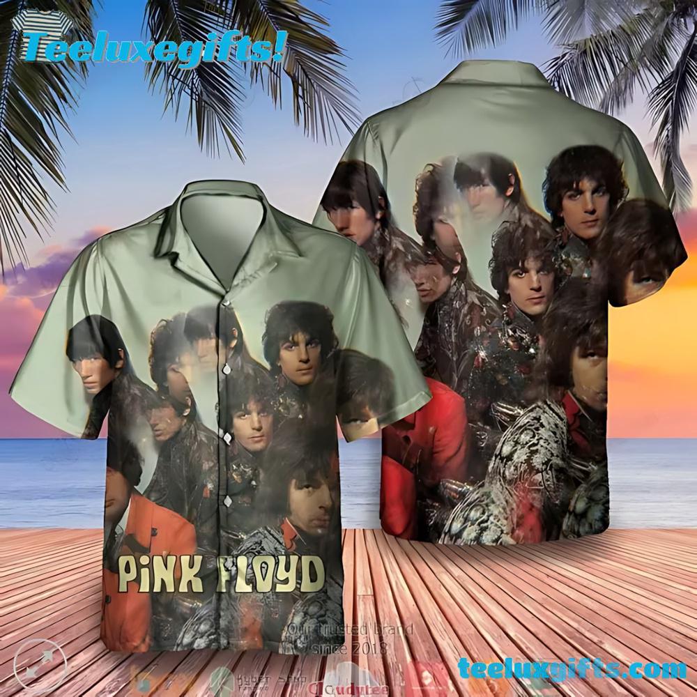 Pink Floyd Faces of Floyd Summer Hawaiian Shirt