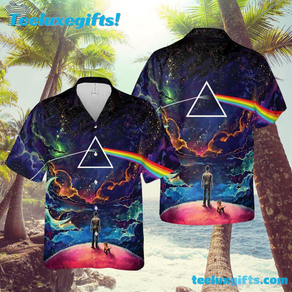 Pink Floyd Looking For Dark Side Of The Moon Summer Hawaiian Shirt