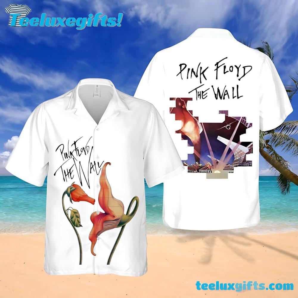 Pink Floyd The Wall Poster Rock Music Summer Hawaiian Shirt