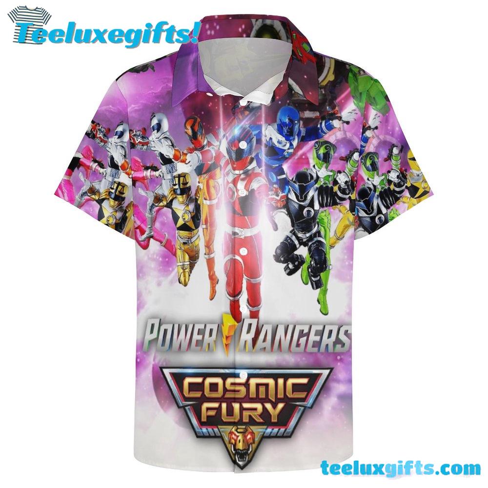 Power Rangers Tropical Summer Beach Hawaiian Shirts Power Rangers Tropical Summer Beach Hawaiian Shirts