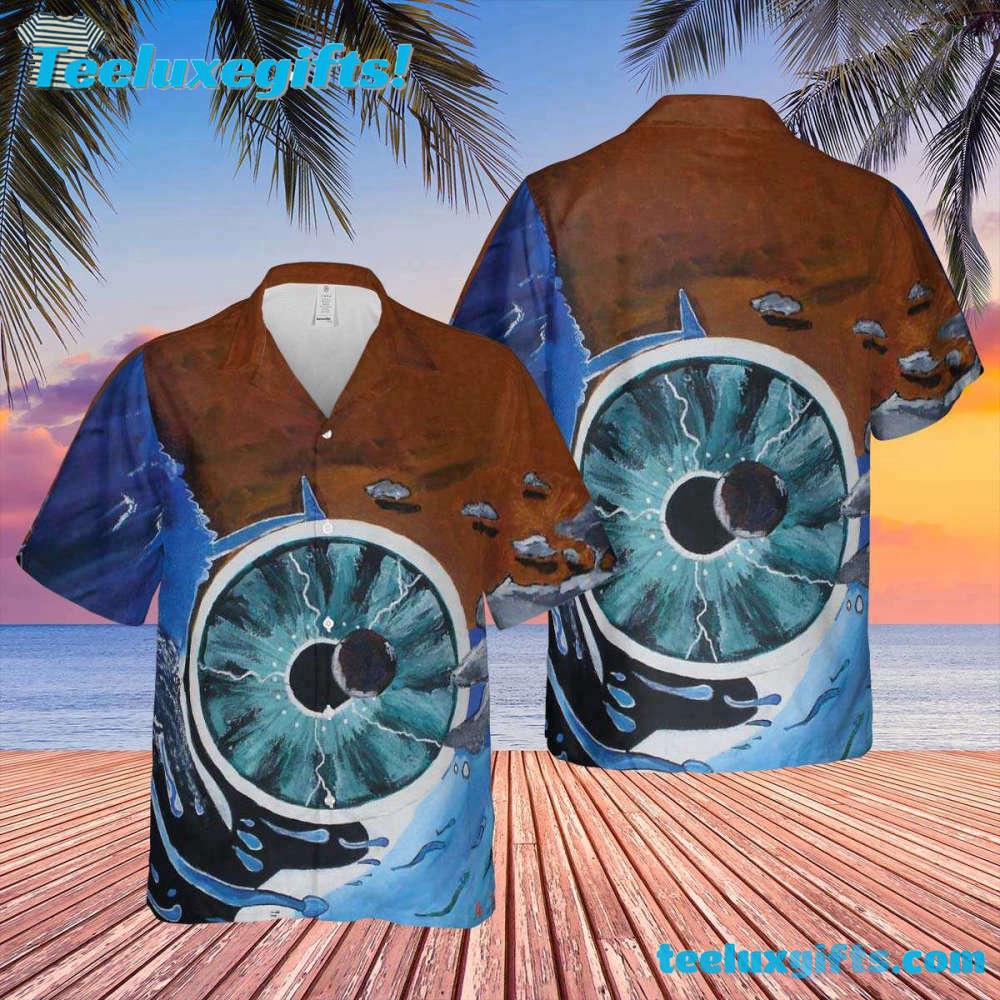 Pulse Hand Drawing Art Pink Floyd Summer Hawaiian Shirt