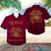 Queen Band Greatest Hits Summer Aloha Hawaiian Shirt