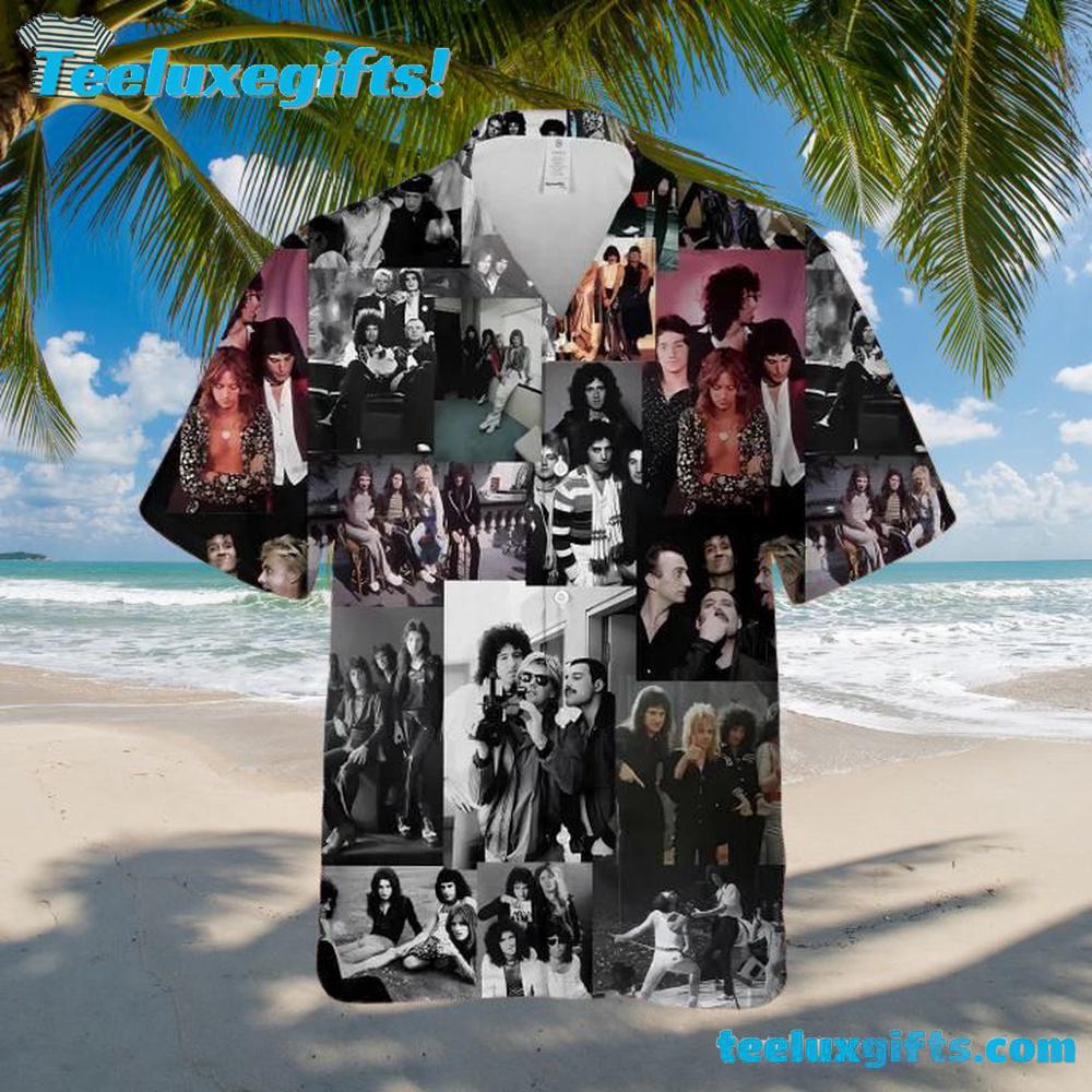 Queen Photo Collage Summer Aloha Hawaiian Shirt