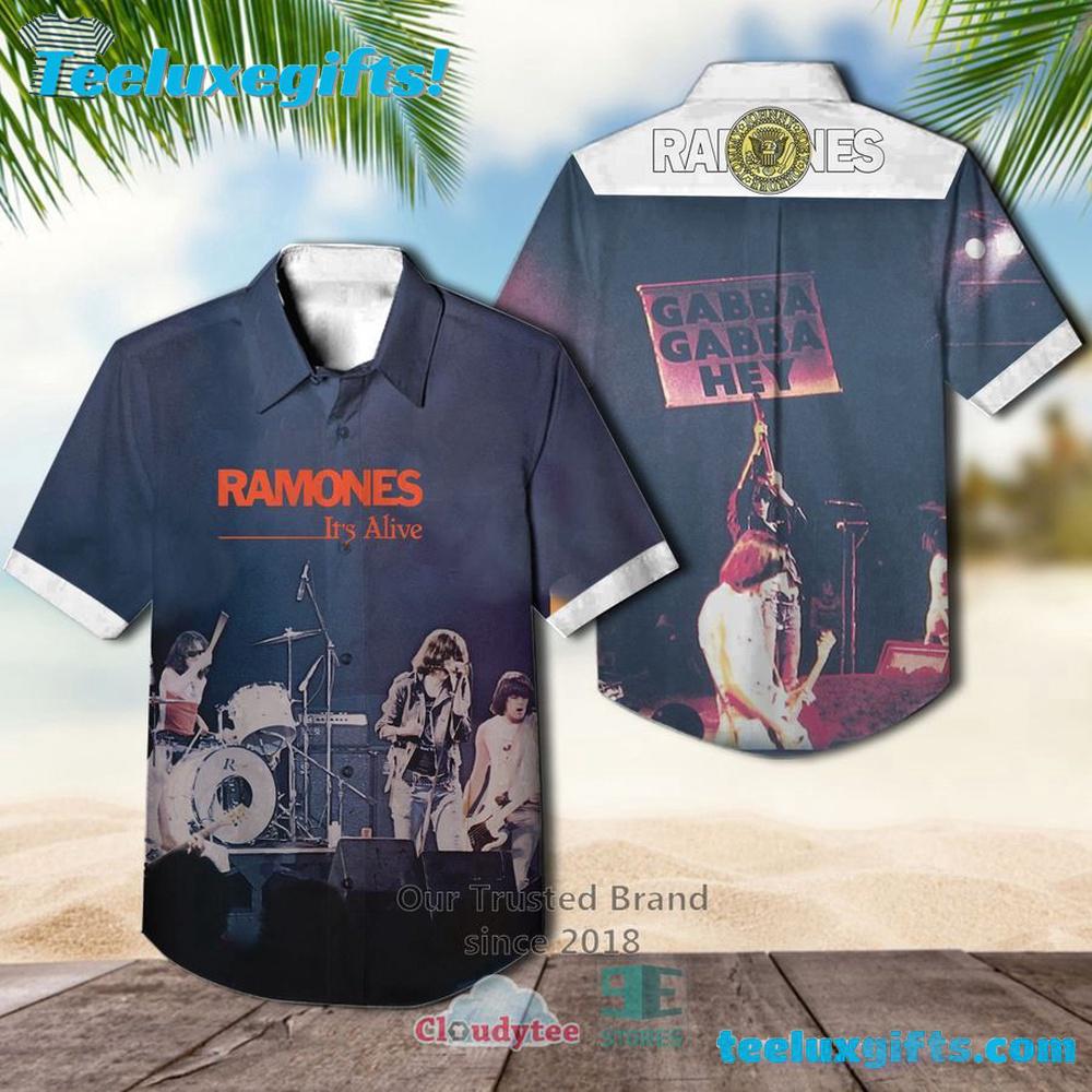 Ramones Live Vibes Summer Aloha Hawaiian Shirt