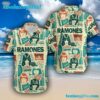 Ramones Punk Rock Collage Summer Aloha Hawaiian Shirt