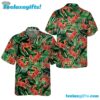 Red Crab Pattern Hawaiian Shirt
