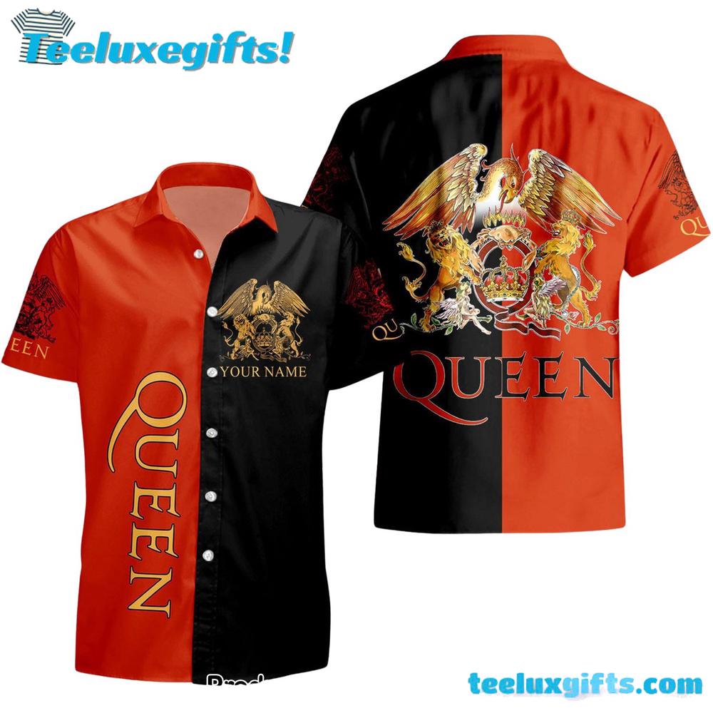 Regal Harmony Custom Queen Band Summer Aloha Hawaiian Shirt