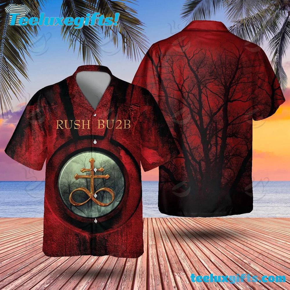 Rock Band Rush Bu2b Art Summer Aloha Hawaiian Shirt