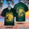 Rock Band Rush Caress Of Steel Summer Aloha Hawaiian Shirt