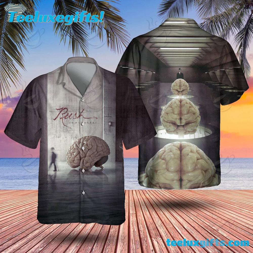 Rock Band Rush Hemisphere Summer Aloha Hawaiian Shirt