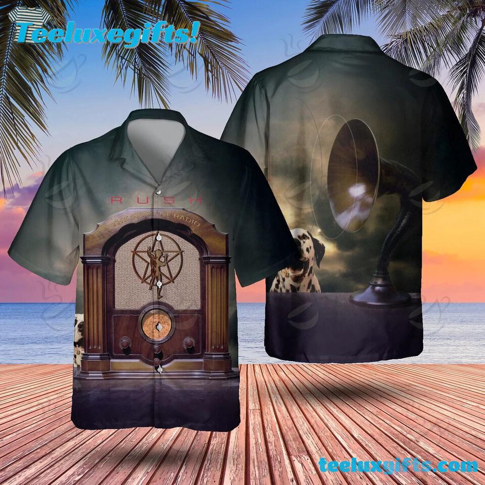 Rock Band Rush The Spirit Of Radio Summer Aloha Hawaiian Shirt