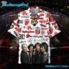 Rolling Stones Classic Collage Summer Aloha Hawaiian Shirt