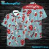 Rolling Stones Holiday Cheer Summer Aloha Hawaiian Shirt