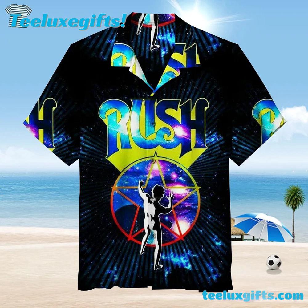 Rush Cosmic Star Summer Aloha Hawaiian Shirt