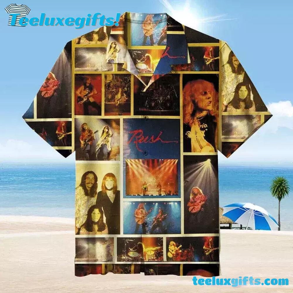 Rush Live Chronicles Summer Aloha Hawaiian Shirt