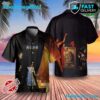 Rush Rock Band Exit Stage Left Summer Aloha Hawaiian Shirt