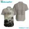 Rush Rock Band Permanent Waves Summer Aloha Hawaiian Shirt