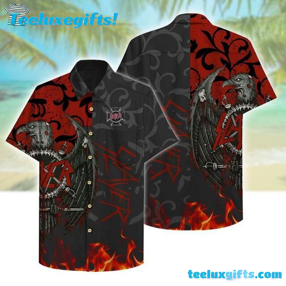 Slayer Hawaiian Shirt Slayer Hawaiian Shirt