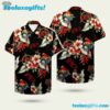 Slayer Hibiscus Pattern Hawaiian Shirt