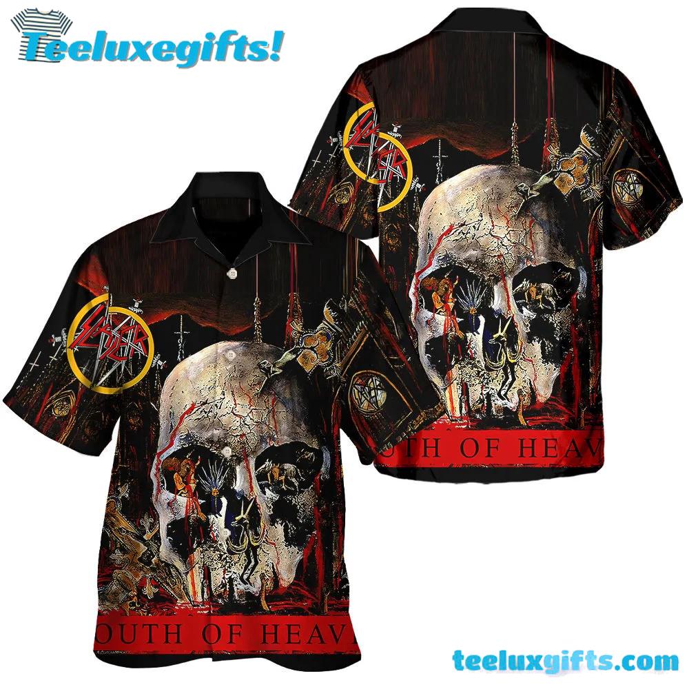 Slayer South Of Heaven Summer Aloha Hawaiian Shirt