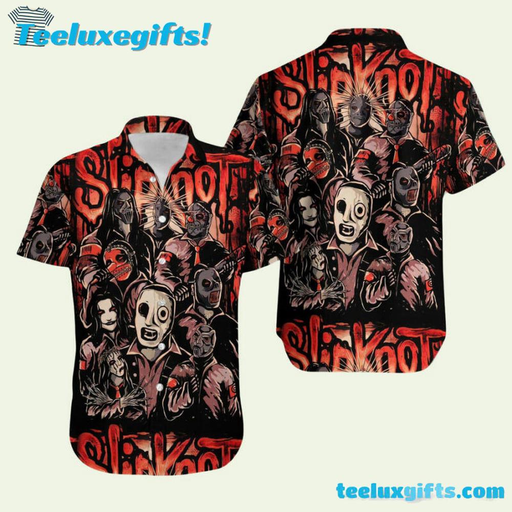 Slipknot Band Member Summer Aloha Hawaiian Shirt