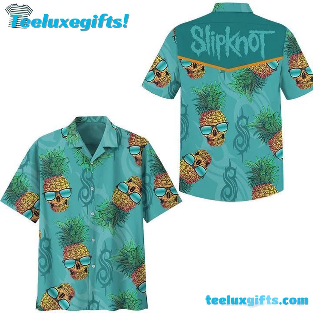 Slipknot Green Summer Aloha Hawaiian Shirt