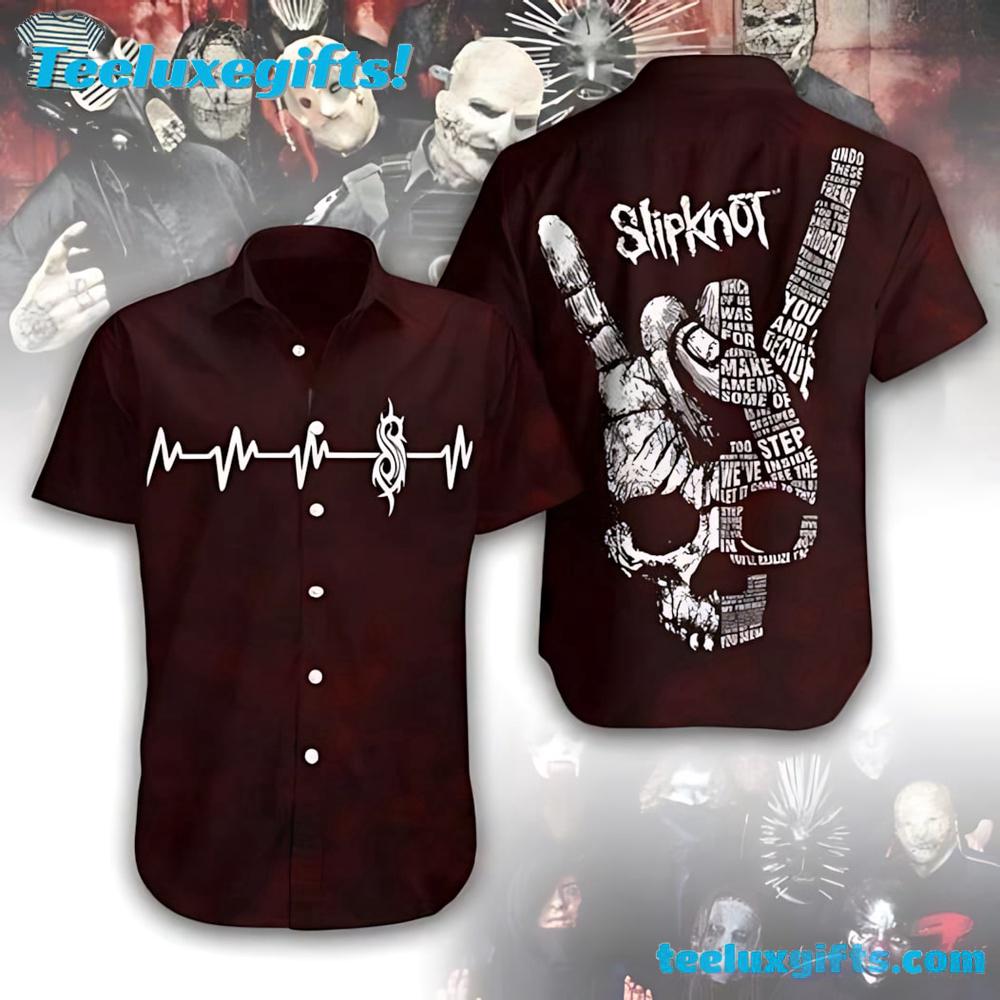Slipknot Heartbeat Summer Aloha Hawaiian Shirt