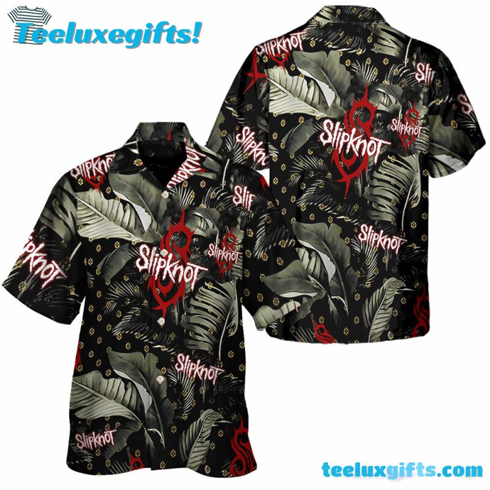 Slipknot Midnight Leaves Summer Aloha Hawaiian Shirt